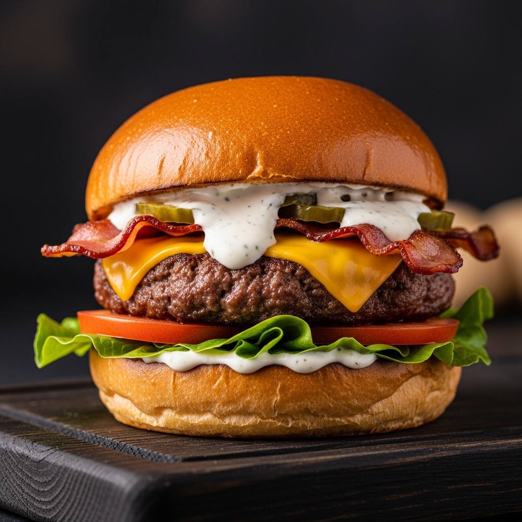 Bacon Ranch Burger