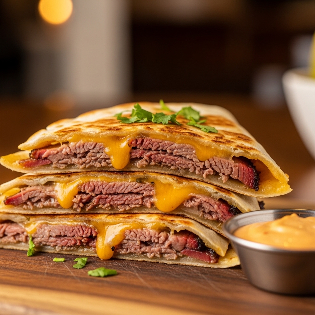 Brisket Quesadillas