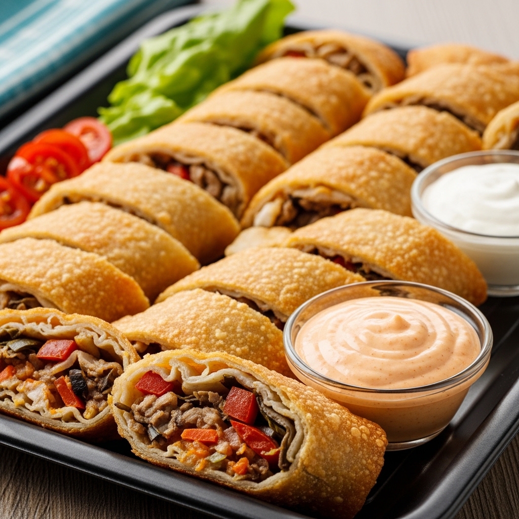 chilis Eggroll Party Platter
