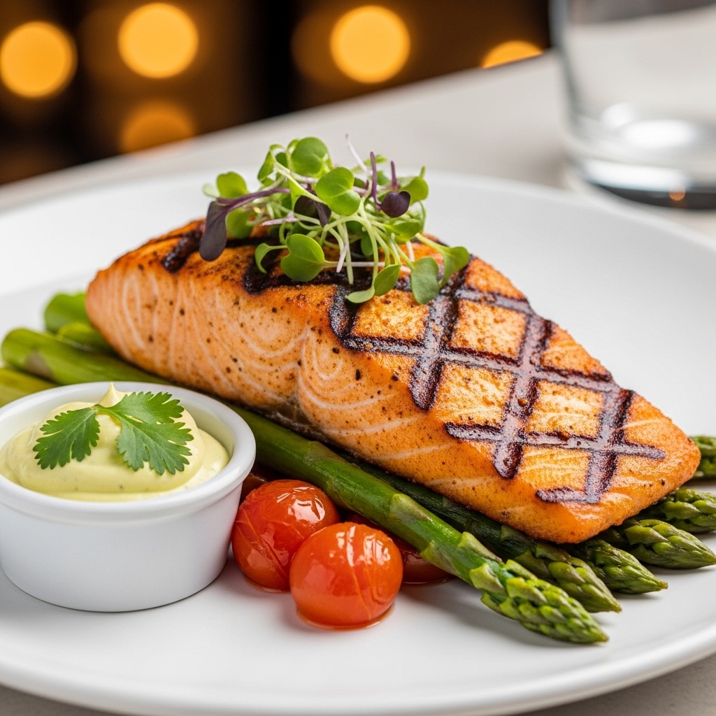 chilils Grilled Ancho Salmon