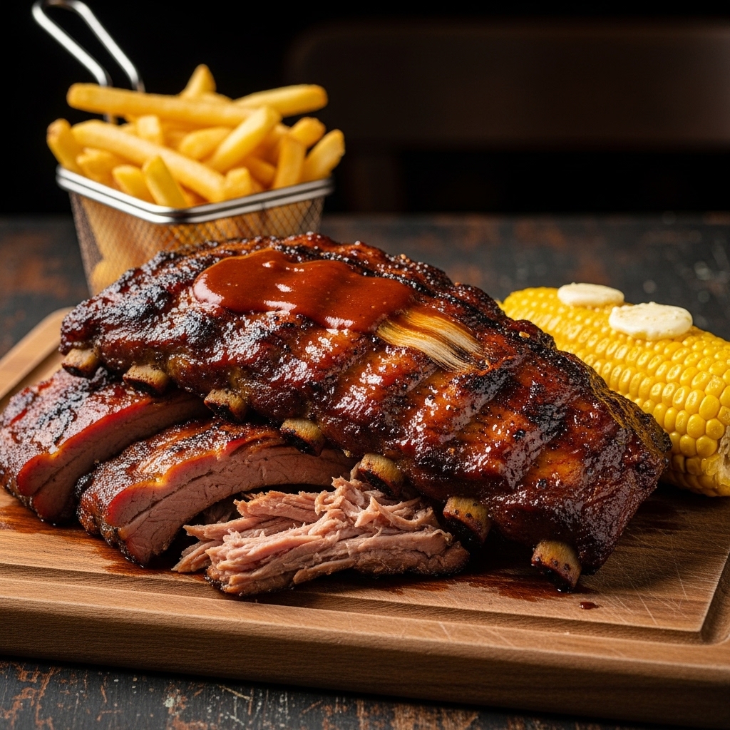 chilis Half Rack BBQ Ribs