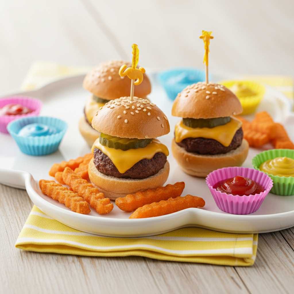 chilis Kids Cheeseburger Bites