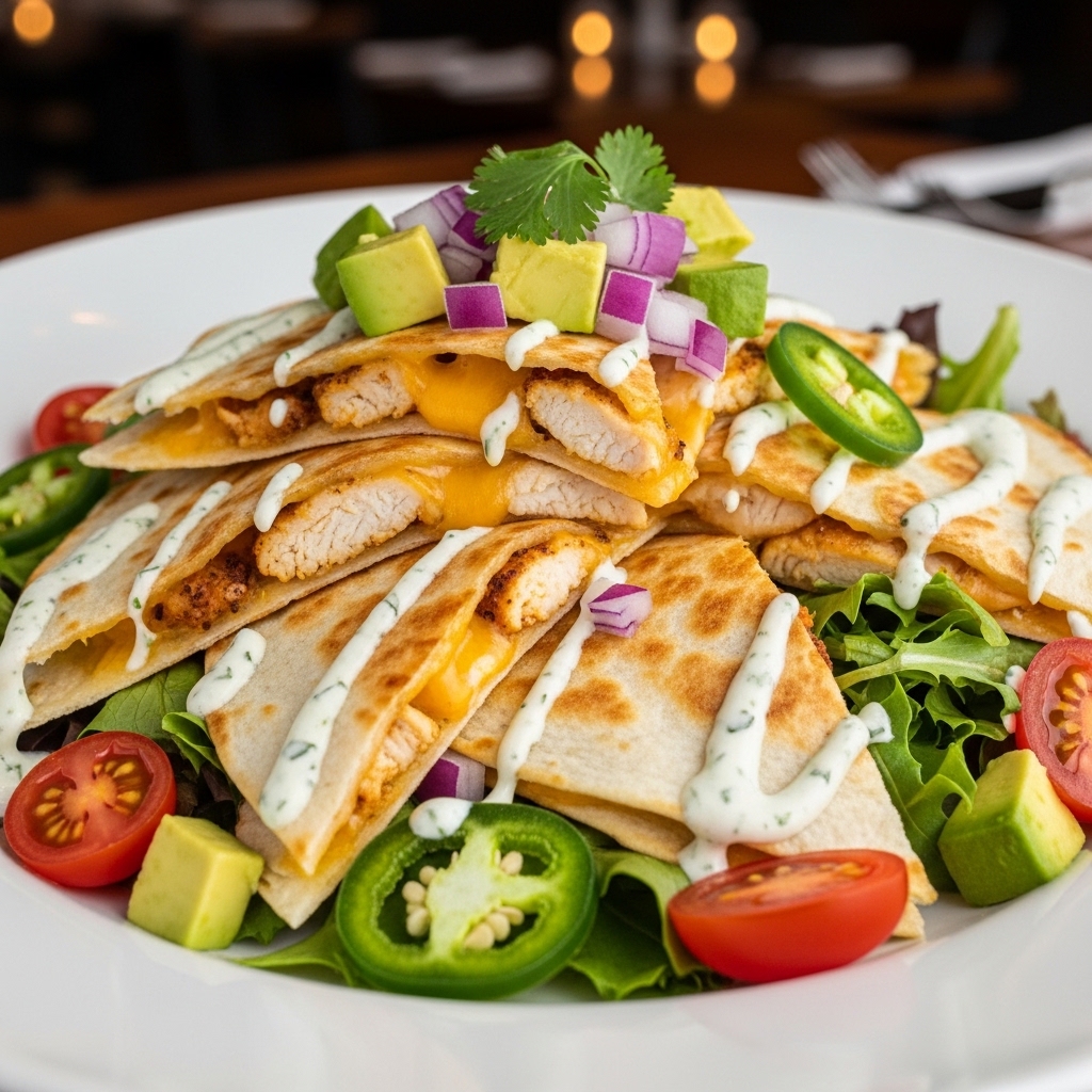 Quesadilla Explosion Crisper Salad 1