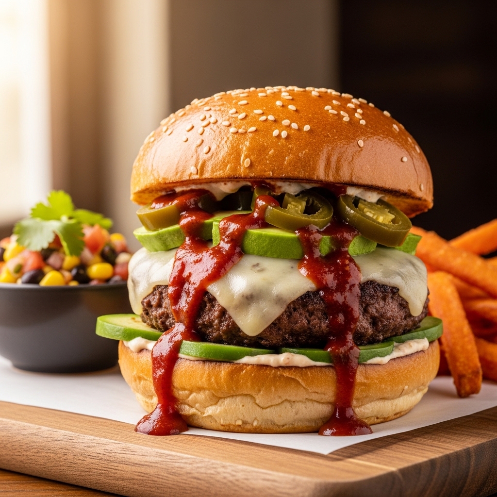 chilis Santa Fe Burger