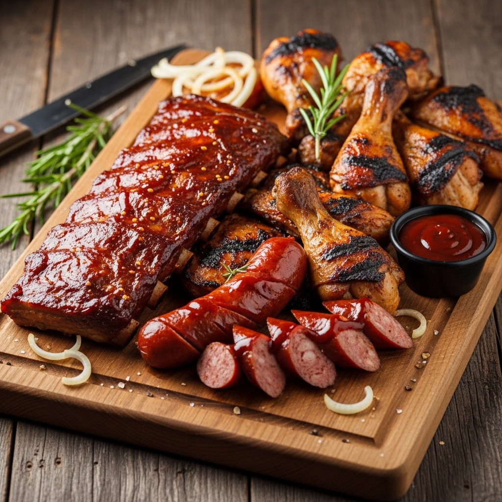 chilis Smokehouse BBQ Combo