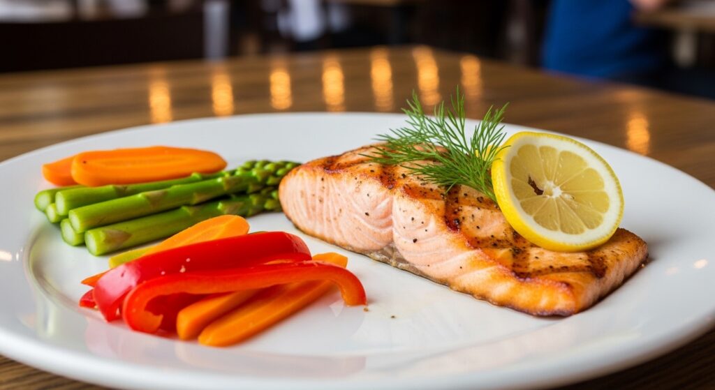 chilis gluten free menu salmon dish
