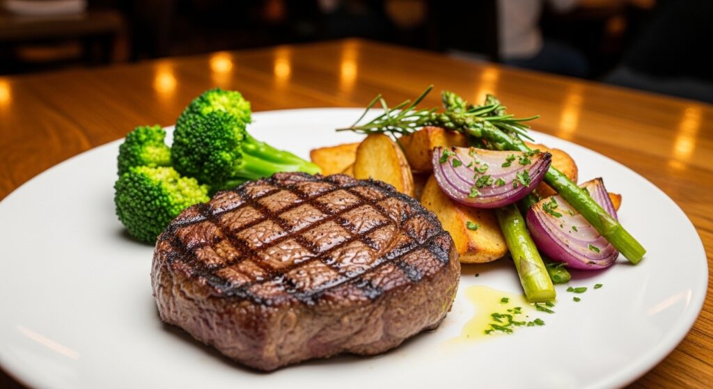 chilis gluten free steak meal