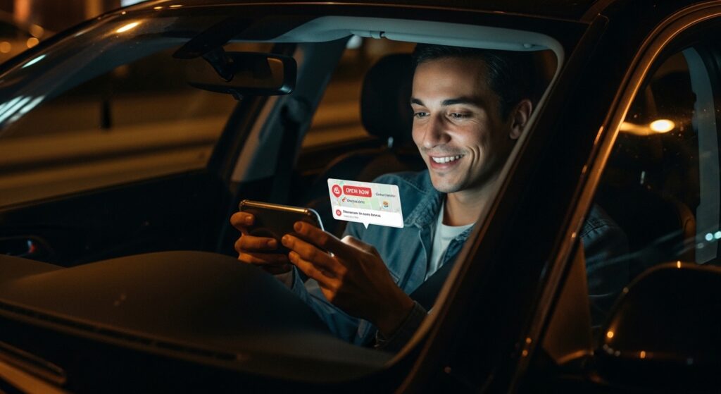 Checking the Chilis hours of operation