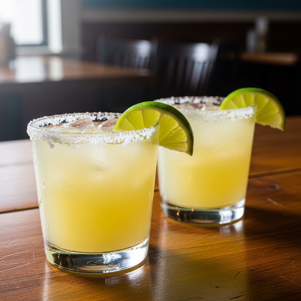 margarita drinks during happy hour