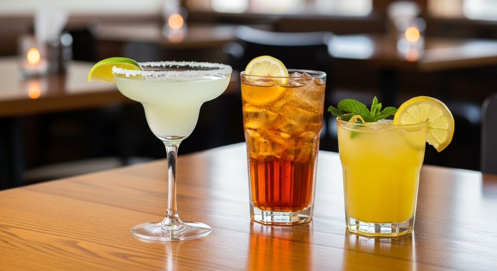 chilis drinks menu margarita and beverages