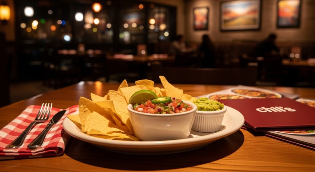 chilis menu salsa chips and sides