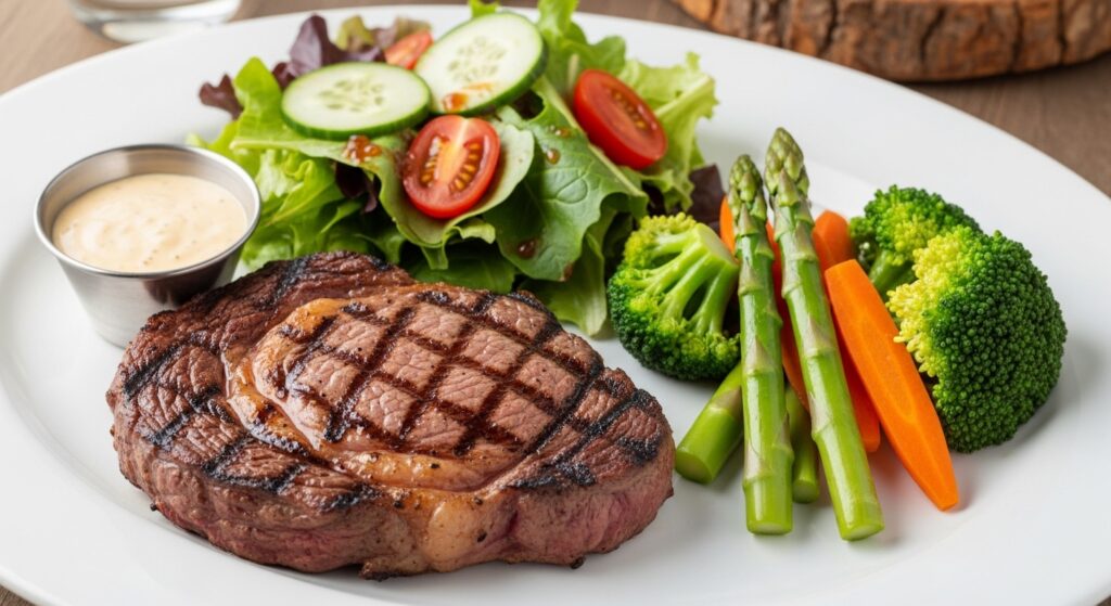 chilis nutrition menu steak meal
