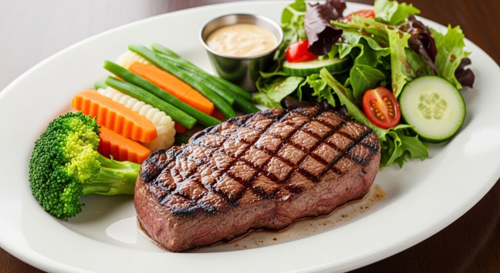 chilis nutrition menu steak meal
